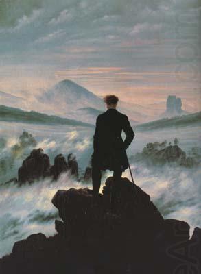 Wanderer above the Sea of Fog (mk10), Caspar David Friedrich